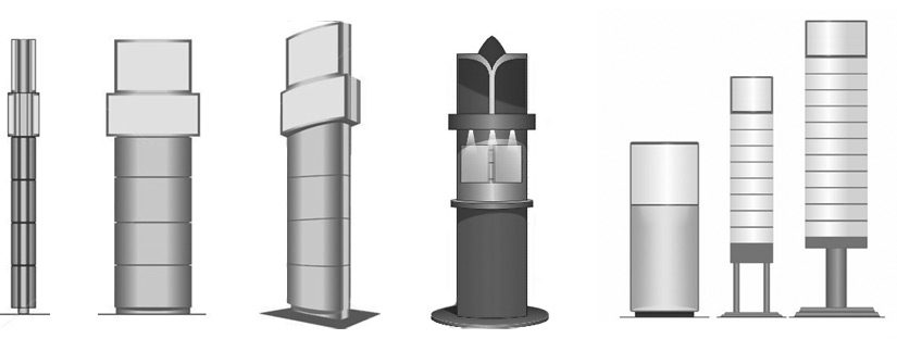 Пилоны и стеллы